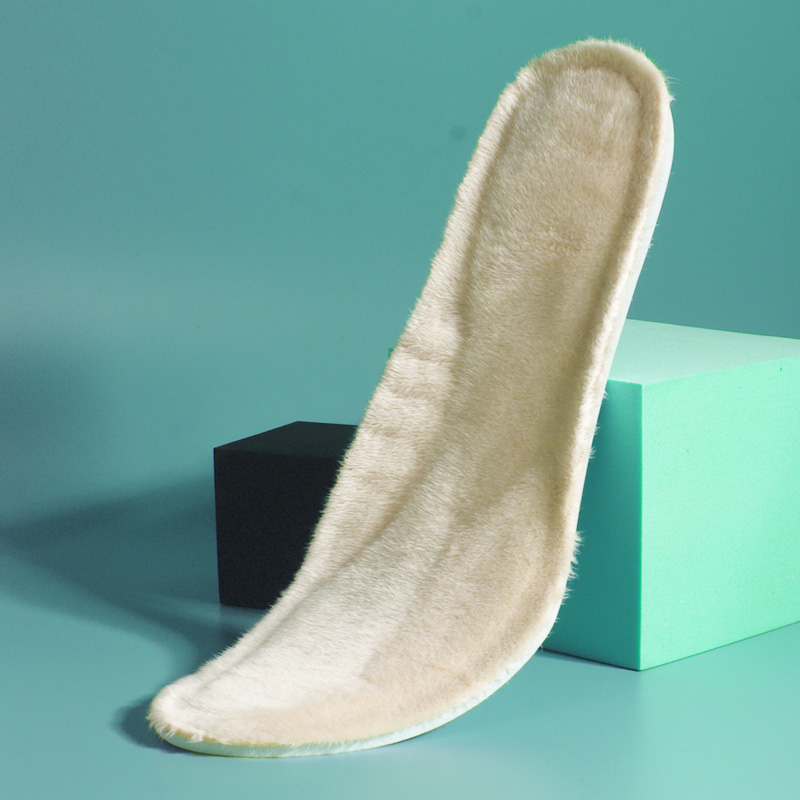 特价清仓保暖加绒加厚超软减震舒适毛毛乳胶鞋垫男女