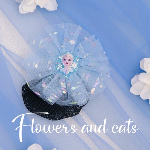 网兜发饰FLOWERSANDCATS女发网