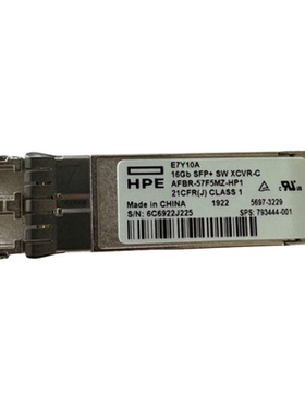 HPE收发器E7Y10A  XCVR-C 793444-001 惠普光纤网卡16GB SFP+SW