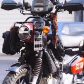 cc110幼兽摩托车多功能支架运动相机支架摩托小熊支架摩托车货架