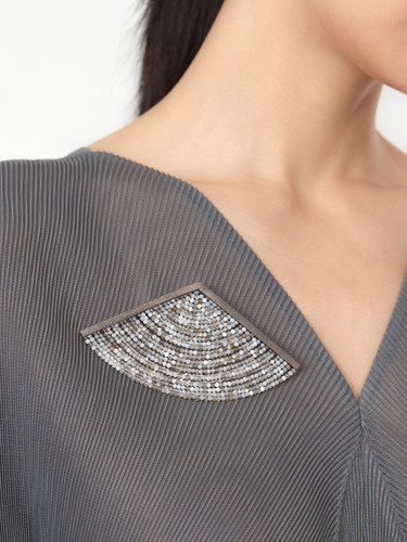 手作胸针朗睦玛瑙天然新中式女