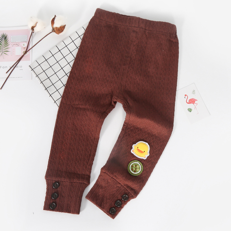 断码清仓黄色小鸭裤子弹力打底裤