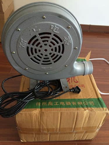 烟草指定烤房专用纯铜芯助燃鼓风机标准150w 200w线长5米台州高工