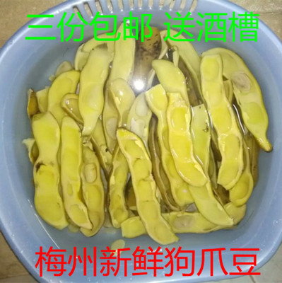 梅州 客家 新鲜 狗爪豆 老虎豆 虎老豆 兴宁五华梅县 已煮 500克
