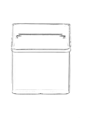 适用PLOOM X烟弹保护壳 防潮防压收纳 ploom X 用PC材质透明盒