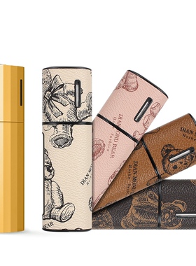 适配 lilcase hybrid3.0保护壳韩国 LILCASE 小熊防摔套 pu皮材质