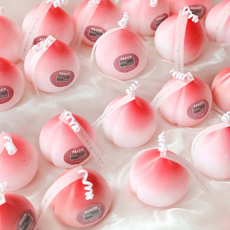 水蜜桃子香薰蜡烛水果造型ins香氛创意礼物仿真生日蛋糕装饰可爱,家居饰品,香薰蜡烛,淘宝优惠券,粉丝福利购,淘宝优惠卷