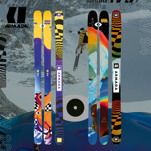 23-24 ARMADA新品中级进阶高级公园双板自由式滑雪板ARV88/ARV 94