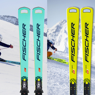 清仓FISCHER奥地利费舍尔RC4 PRO蒂芙尼蓝小回转滑雪板双板