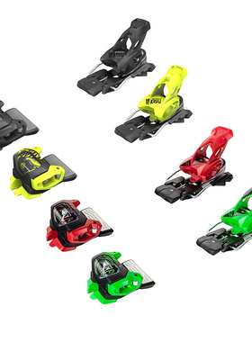 新款 TYROLIA ATTACK 16专家级双板雪板固定器不含雪耙