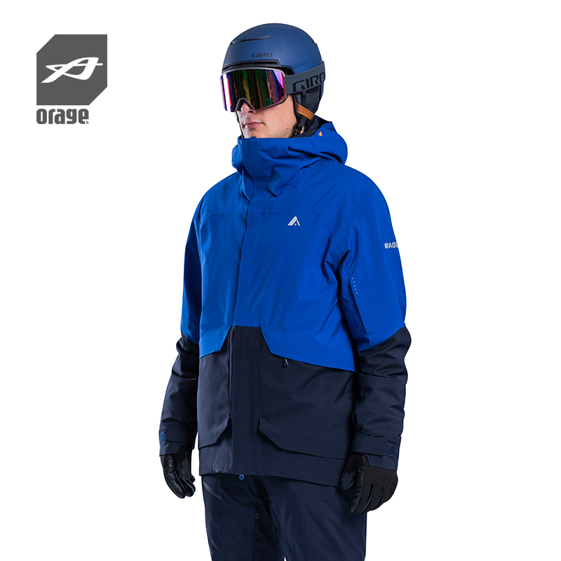 加拿大双板滑雪服防水厚款保暖男