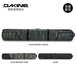 2020-21 DAKINE分仓滑雪板包带轮可托运放2套雪板双板包BOUNDARY