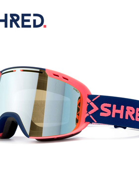 2020-21 SHRED柱面滑雪镜AMAZIFY大视野防雾护目眼镜可卡近视