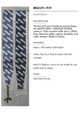 23-24 ARMADA MULTIFIT SKIN 海豹皮止滑带