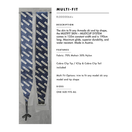 23-24 ARMADA MULTIFIT SKIN 海豹皮止滑带