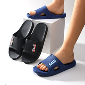 夏季 居家居洗澡浴室酒店宾馆青年软底室内外穿防滑凉拖鞋 男士 拖鞋