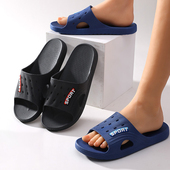 夏季 居家居洗澡浴室青年酒店宾馆软底室内外穿防滑凉拖鞋 男士 拖鞋