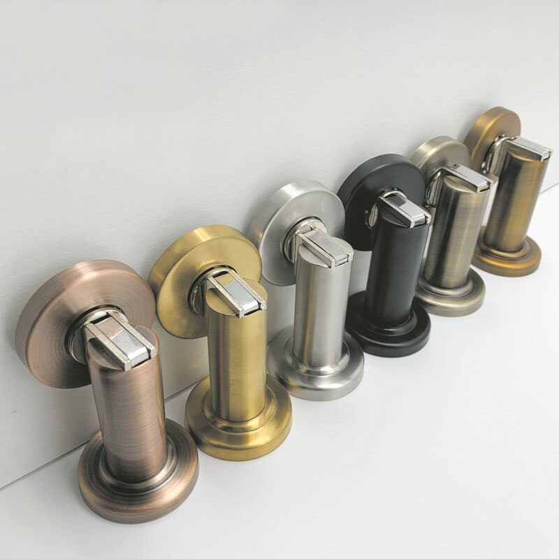 强磁加粗双用门吸室内不锈钢木门加厚加长门碰墙吸地吸防撞门顶