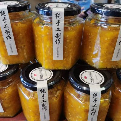 海南特产纯手工原味黄灯笼辣椒酱
