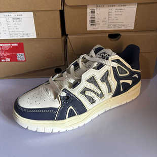 安踏正品春夏季休闲男鞋烈焰4学院青年舒适透气运动板鞋112328090