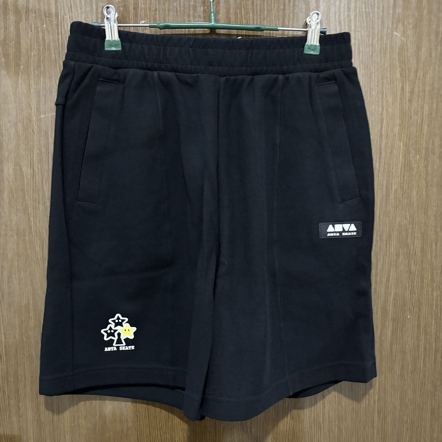 安踏正品夏季休闲针织透气训练健身运动短裤情侣五分裤172428311