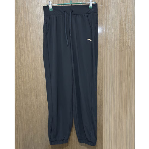 安踏正品夏冰丝裤宽松高腰薄款