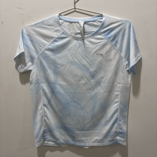吸湿透气跑步健身短袖 针织衫 t恤女运动上衣162425108 夏季 安踏正品