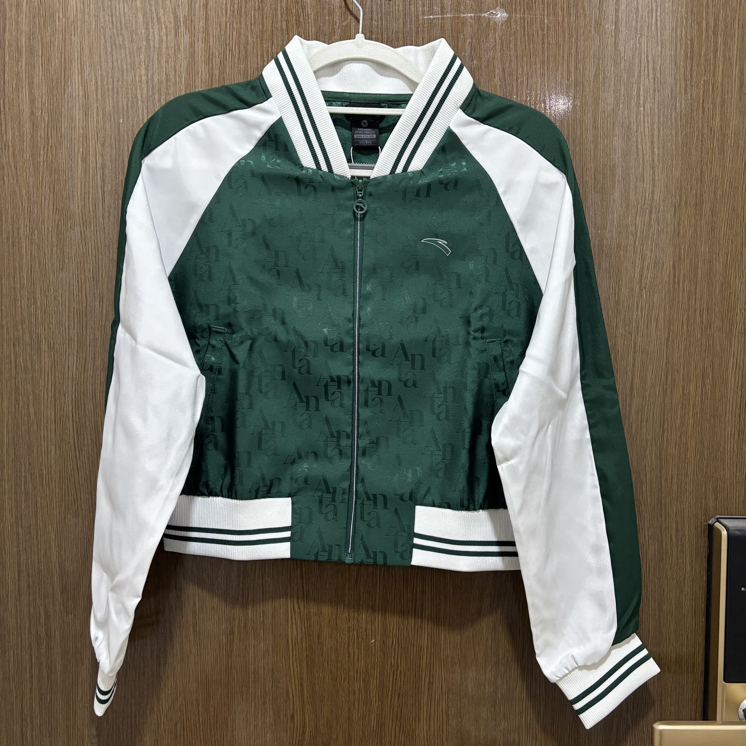 安踏正品春秋休闲排球服防晒外套女棒球服开衫运动上衣162433603