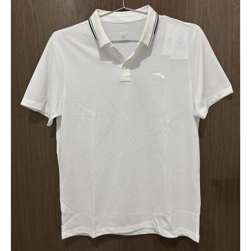 安踏夏速干T青年男针织短袖POLO