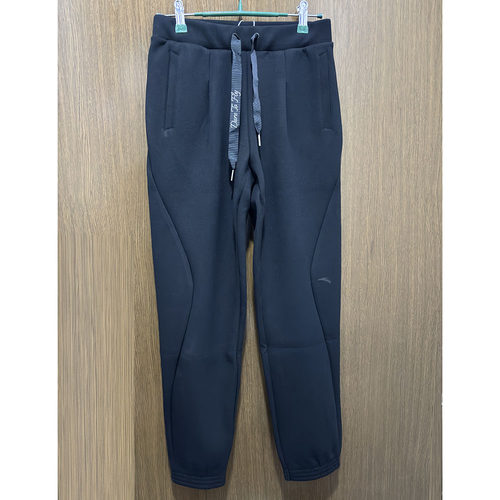 安踏正品冬训练健身厚女运动长裤