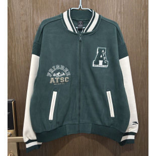 安踏春秋休闲针织宽松帮球服街头潮女运动外套上衣16234870S