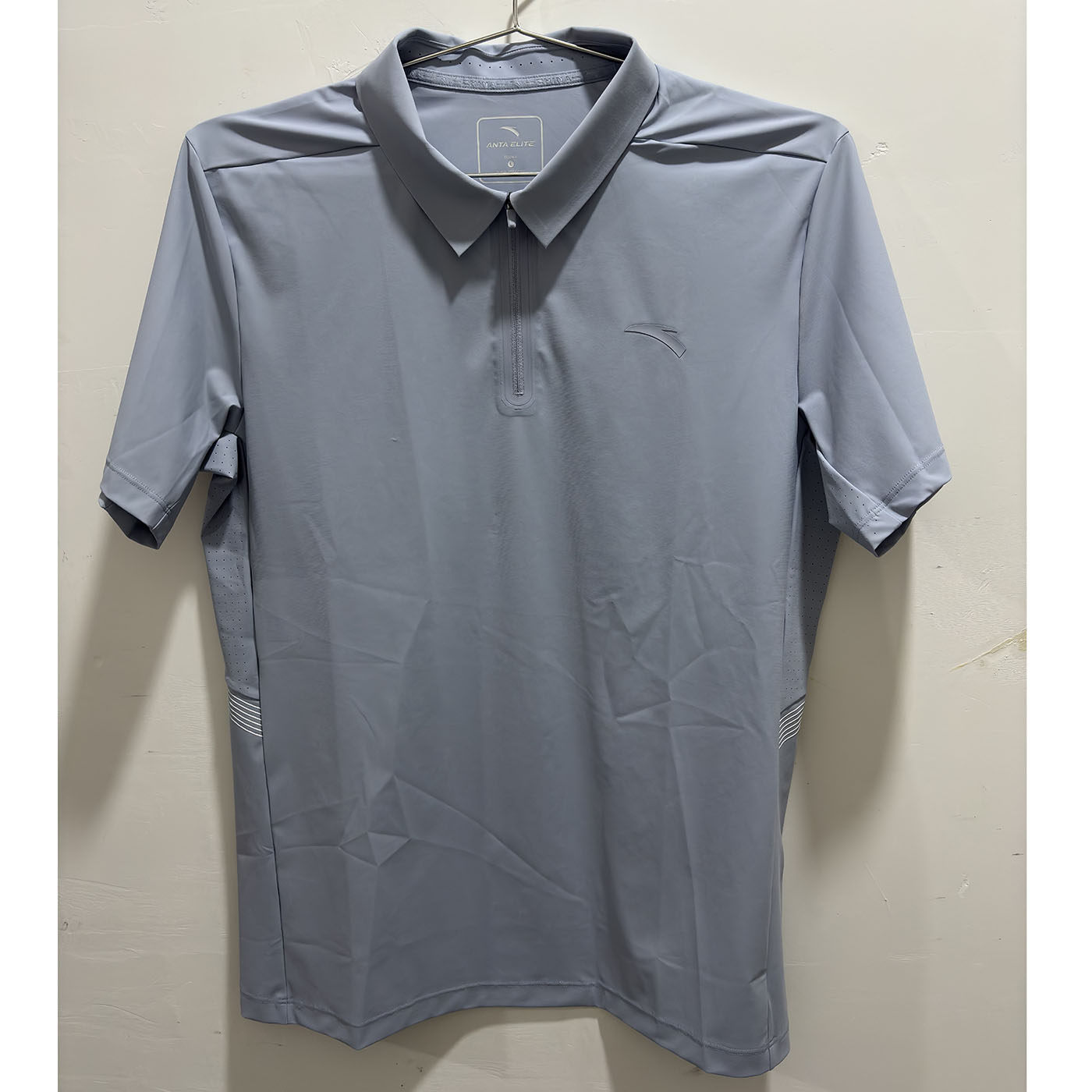 安踏正品夏冰丝POLO衫冰感透气短袖青年T男商务休闲上衣152427114
