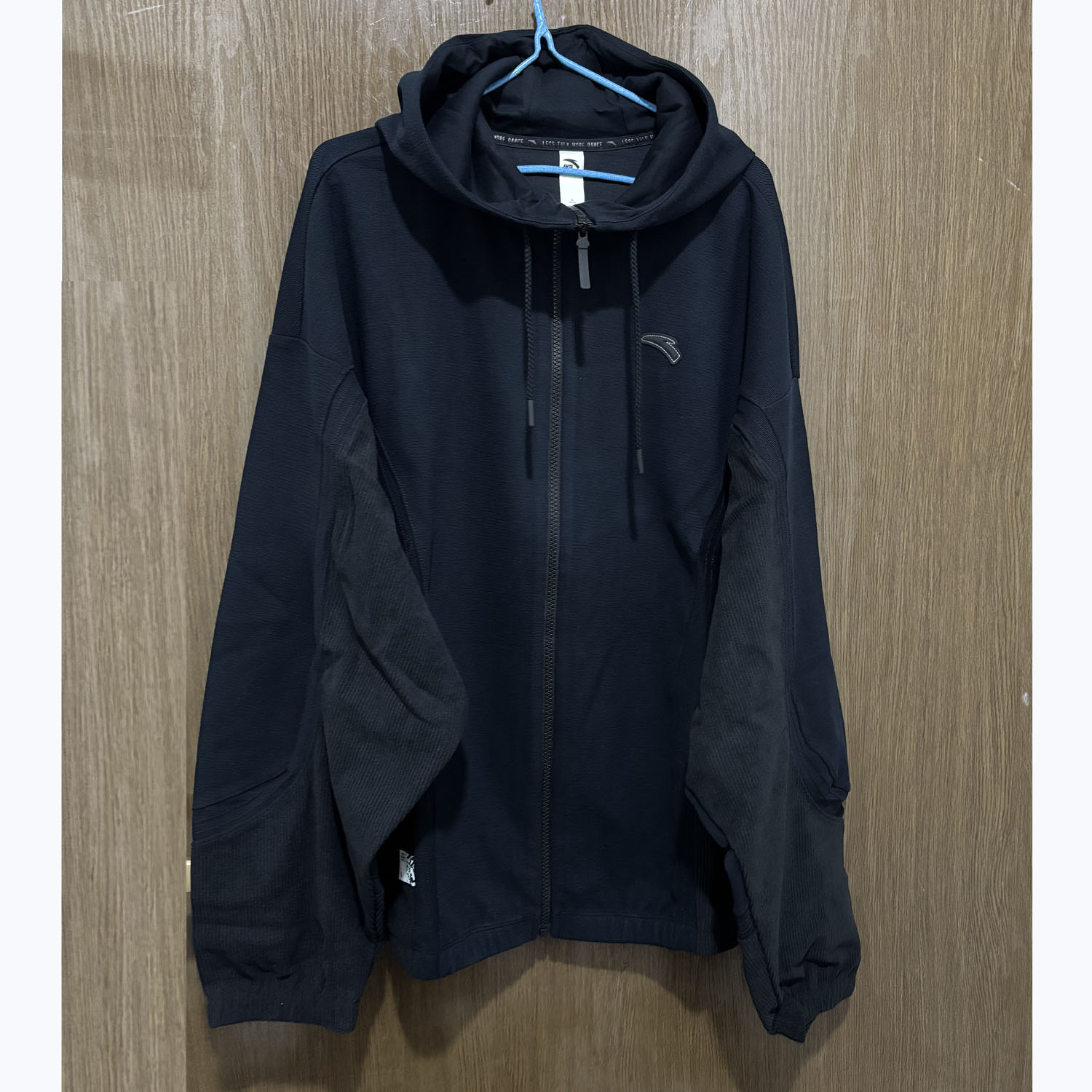 安踏正品春连帽蝙蝴衫女运动上衣