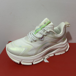 878218320003 休闲厚低微弹减震街头潮流女青年运动鞋 特步正品 夏季