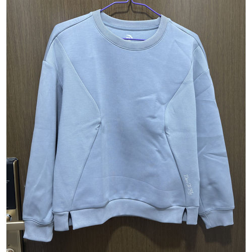 安踏正品宽松训练跑步女套头卫衣