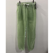 背靠背卡帕专柜正品 KBBRWAY90C 透凉休闲运动女长裤 夏防蚊裤 丝纱