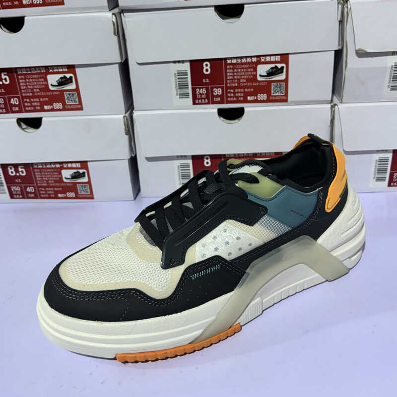 安踏系带青年潮男女板鞋运动鞋