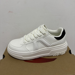 安踏正品 122438071S 春秋休闲皮面低帮青年街头潮流情侣运动板鞋