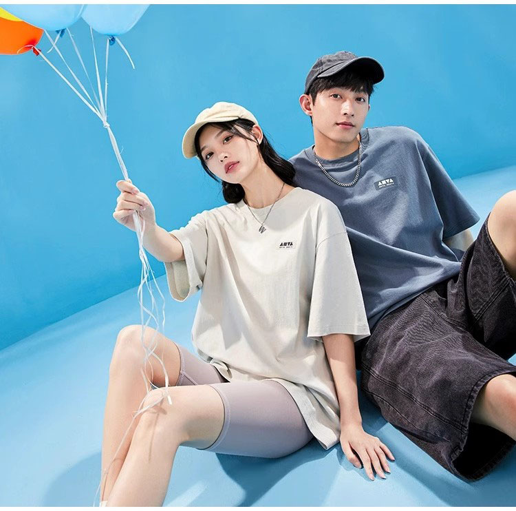 半袖休闲纯棉街头宽松体恤衫安踏