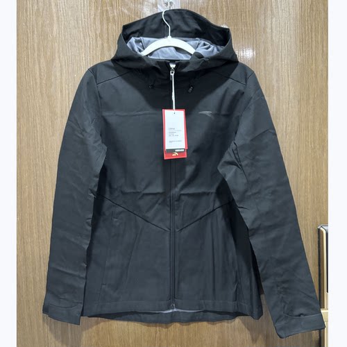 安踏正品运动连帽防风跑步外套