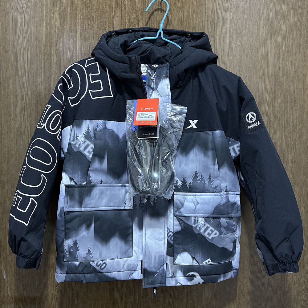 儿童正品冬滑雪服小男童羽绒服