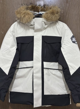 安踏正品冬冰甲中长款男羽绒服
