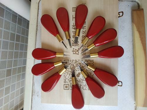 中国皮影手工制作雕刻刀非物质文化遗产