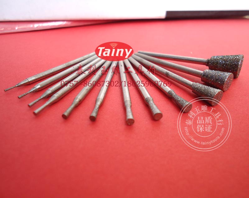 c7喇叭k5玉雕工具金刚石磨头翡翠