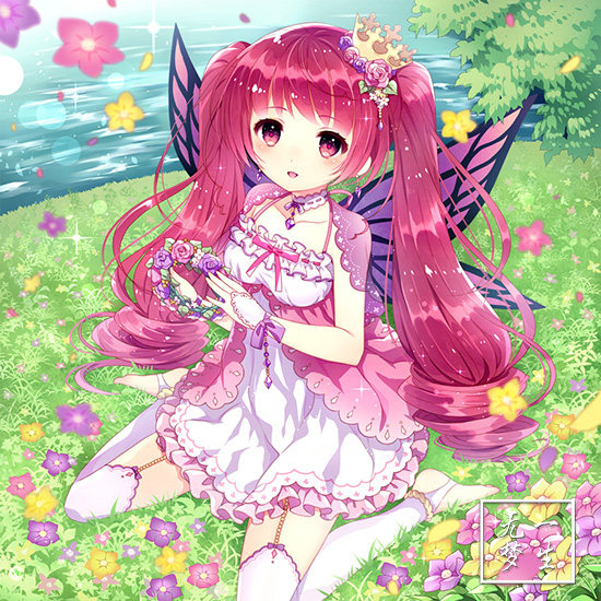 diy钻石画卡通动漫少女蝴蝶仙子十字绣钻石绣方钻满钻圆钻贴钻画