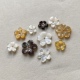 diy饰品配件天然贝壳花 贝壳樱花 发簪耳饰配件10mm8mm12mm6mm