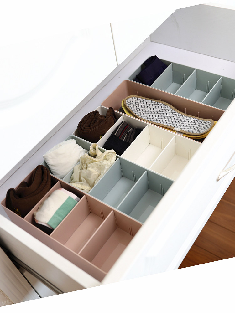 서랍 보관 상자 분할 무료 조합 드레싱 상자 작은 구획 정리 상자 플라스틱 데스크탑 화장품 보관 상자