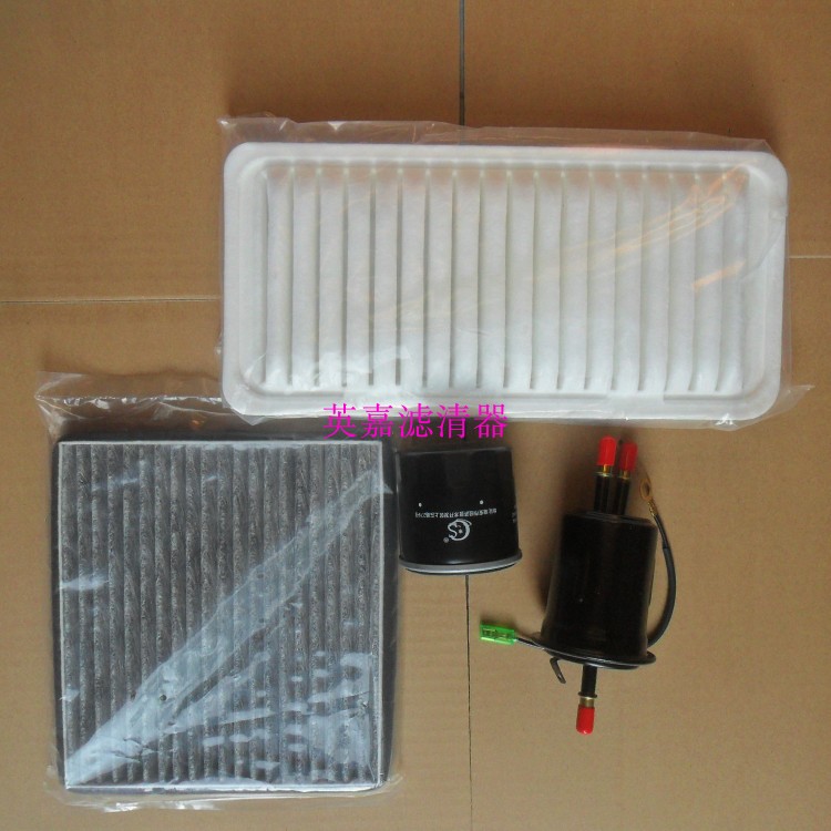 适用于帝豪百万款空气空调机油汽油滤芯滤清器格三滤四虑保养套装