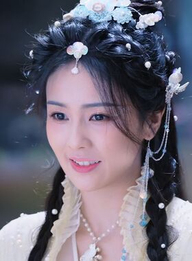 长月烬明白鹿桑酒同款编发