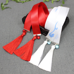 魔道周边汪叽云纹抹额羡羡汉服配饰古风发带祖师发饰腰带领结